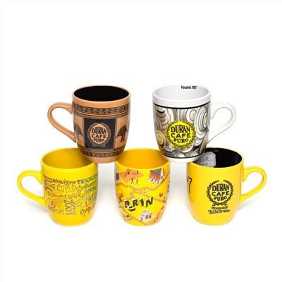 Seramika sirlangan kofe krujka